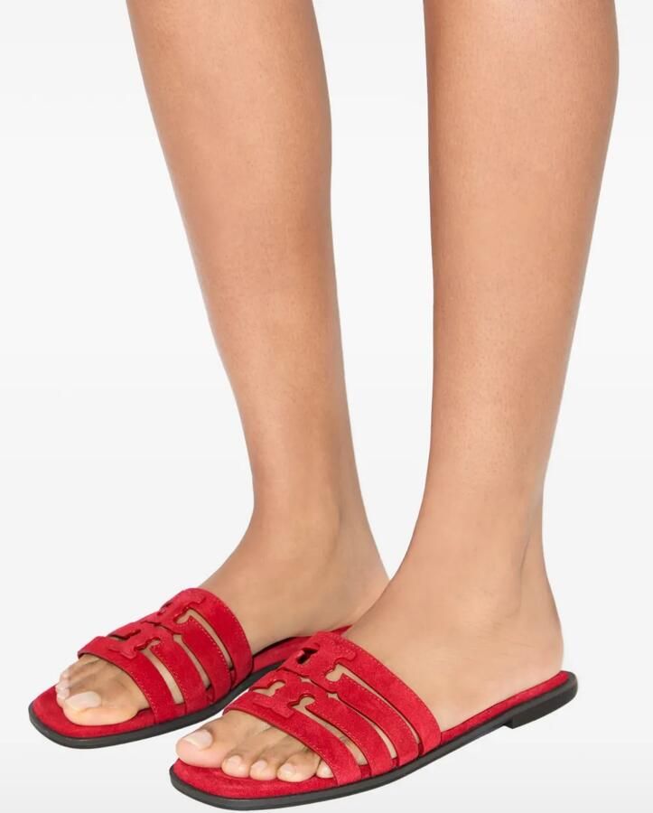 Tory Burch Ines slippers Rood - Foto 3