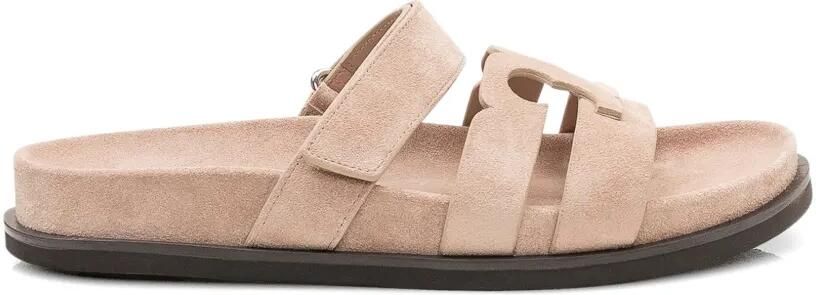Tory Burch Ines Sport sandalen met open neus Beige