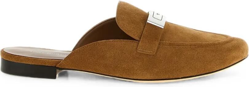Tory Burch Leelee loafer muiltjes Bruin