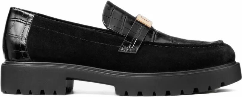 Tory Burch Leelee lug loafers Zwart