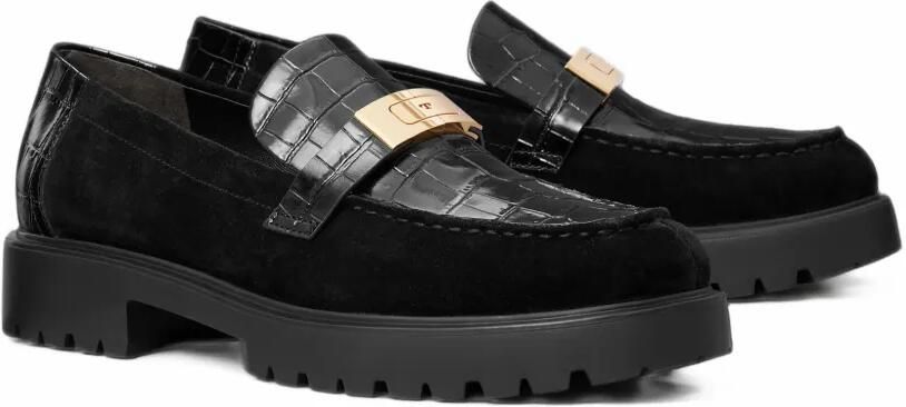 Tory Burch Leelee lug loafers Zwart - Foto 4
