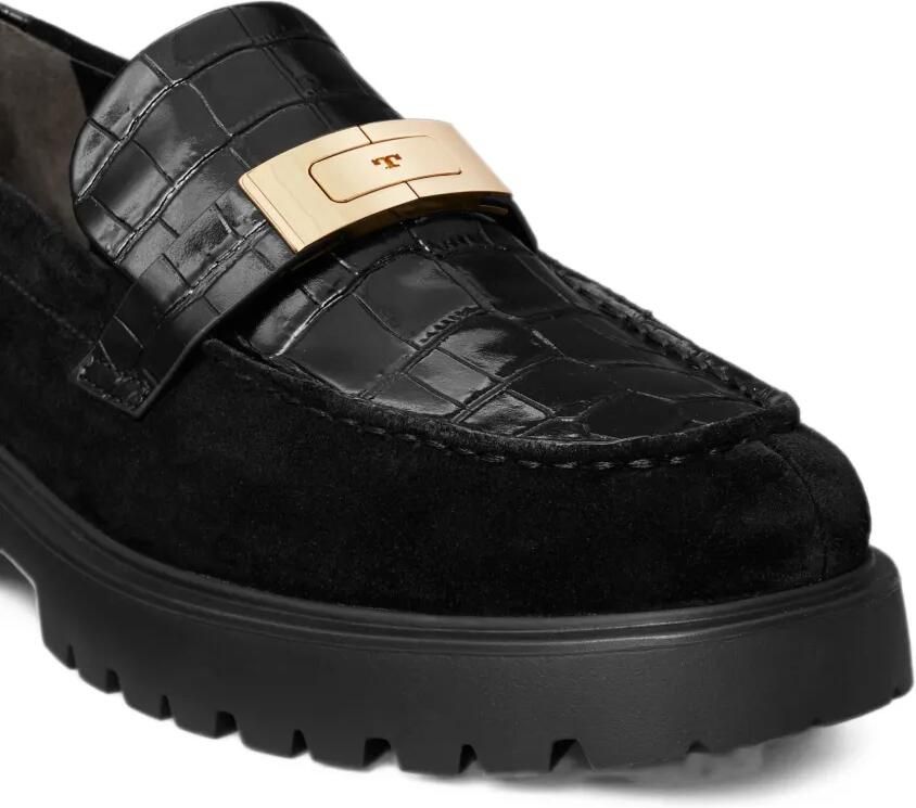 Tory Burch Leelee lug loafers Zwart - Foto 3