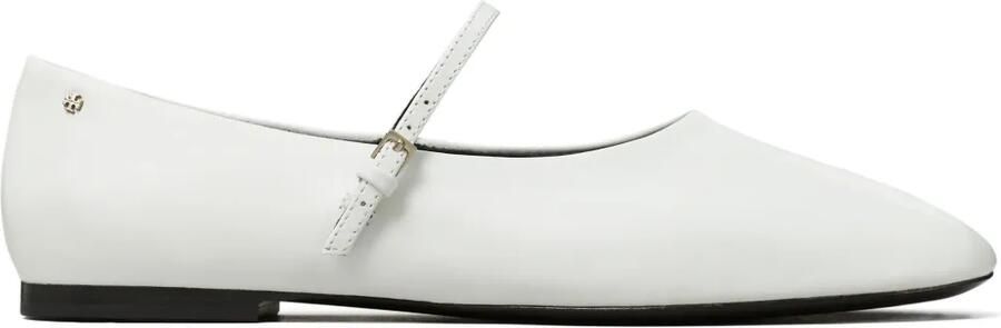Tory Burch Leren ballerina's Wit