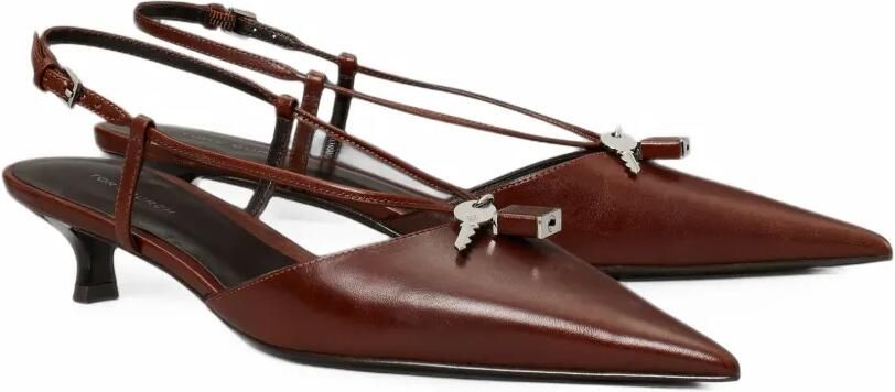 Tory Burch Lock low heel pumps Bruin - Foto 5