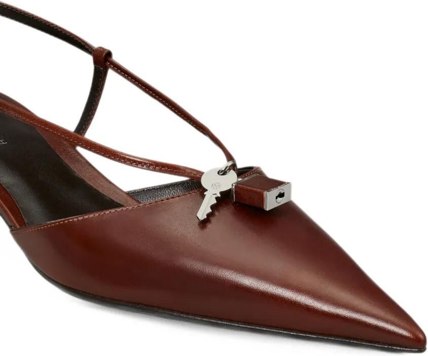 Tory Burch Lock low heel pumps Bruin - Foto 3
