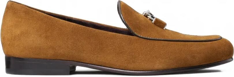 Tory Burch Lock smocking slippers Bruin