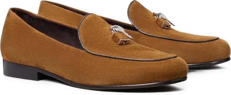 Tory Burch Lock smocking slippers Bruin - Foto 5