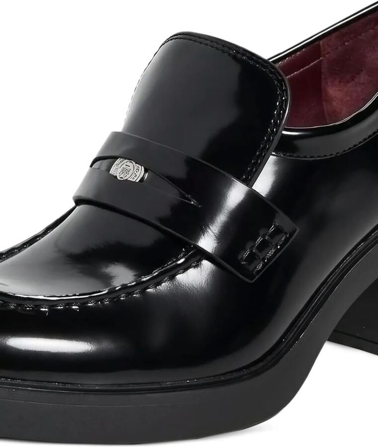 Tory Burch logo-plaque platform loafers Zwart - Foto 2