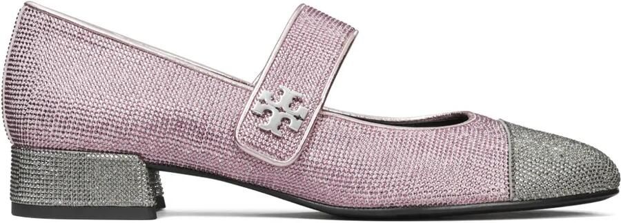 Tory Burch Mary Jane ballerina's Roze