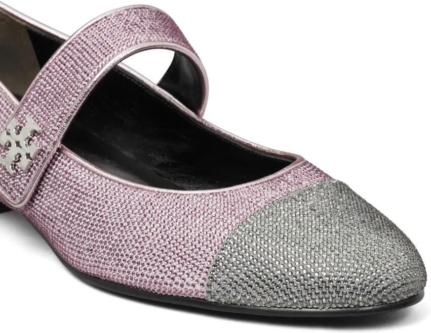 Tory Burch Mary Jane ballerina's Roze - Foto 3