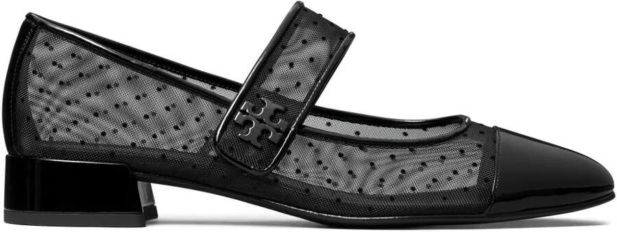 Tory Burch Mary Jane ballerina's Zwart