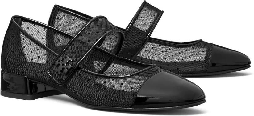 Tory Burch Mary Jane ballerina's Zwart - Foto 4