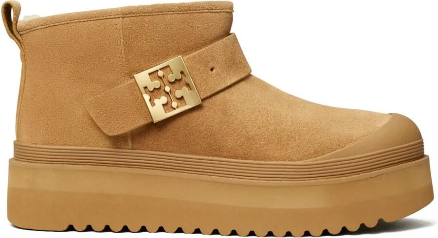 Tory Burch Mellow laarzen met plateauzool Beige