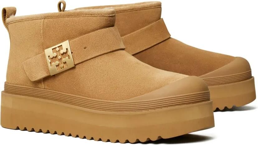 Tory Burch Mellow laarzen met plateauzool Beige - Foto 4