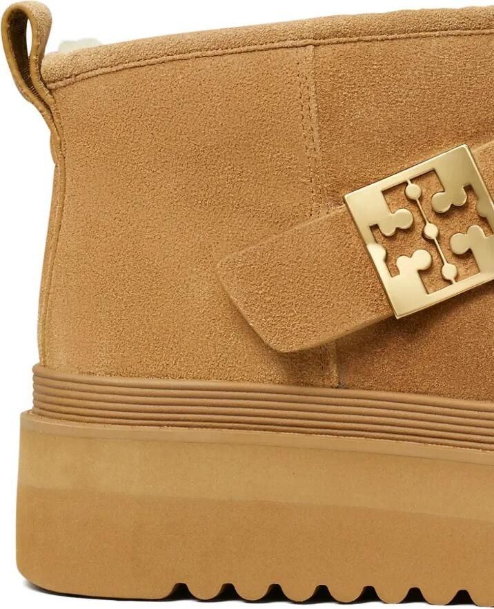 Tory Burch Mellow laarzen met plateauzool Beige - Foto 3