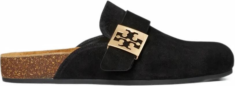 Tory Burch Mellow suede mules Zwart