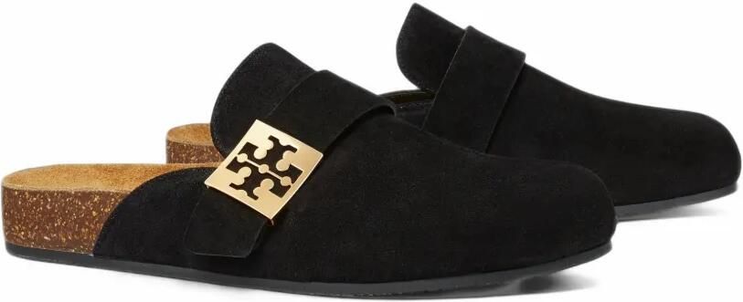Tory Burch Mellow suede mules Zwart - Foto 4