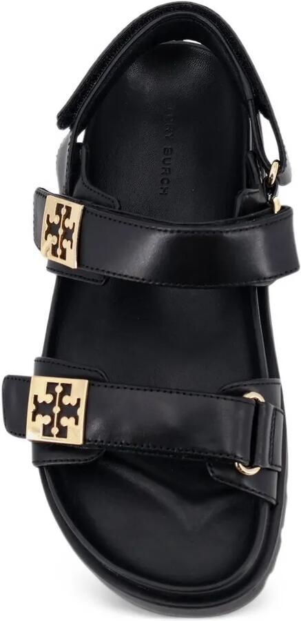 Tory Burch Mellow logo-plaque sandals Zwart - Foto 2