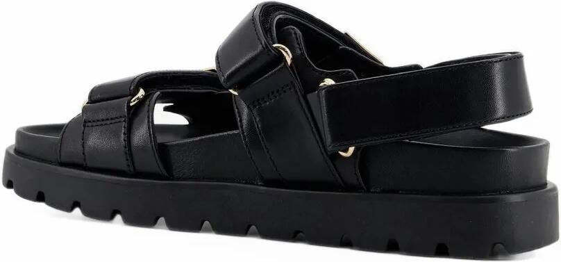 Tory Burch Mellow logo-plaque sandals Zwart - Foto 4