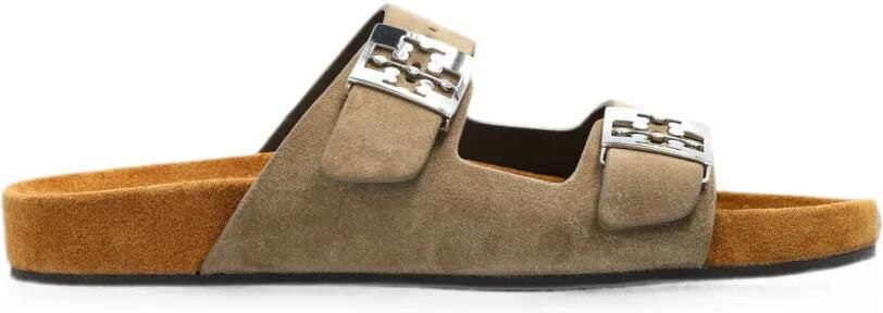 Tory Burch Mellow sandalen met gespsluiting Beige