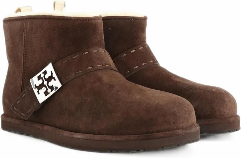 Tory Burch Mellow shearling ankle boot Bruin - Foto 2