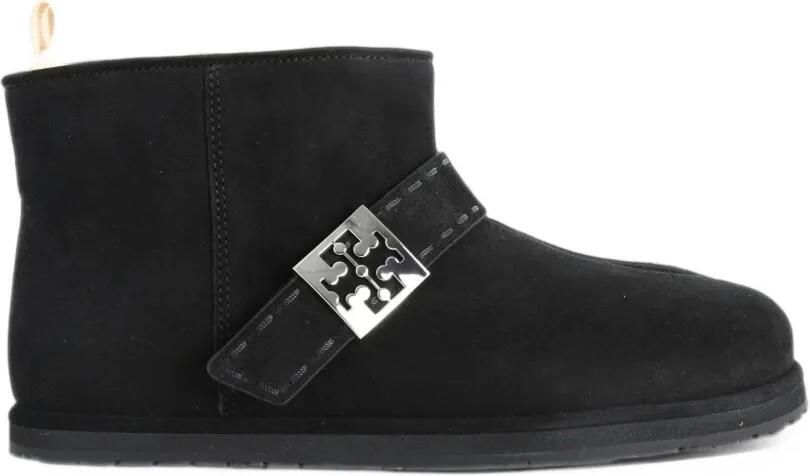 Tory Burch Mellow shearling ankle boots Zwart