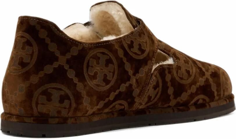 Tory Burch Mellow shearling mary jane shoes Bruin - Foto 4