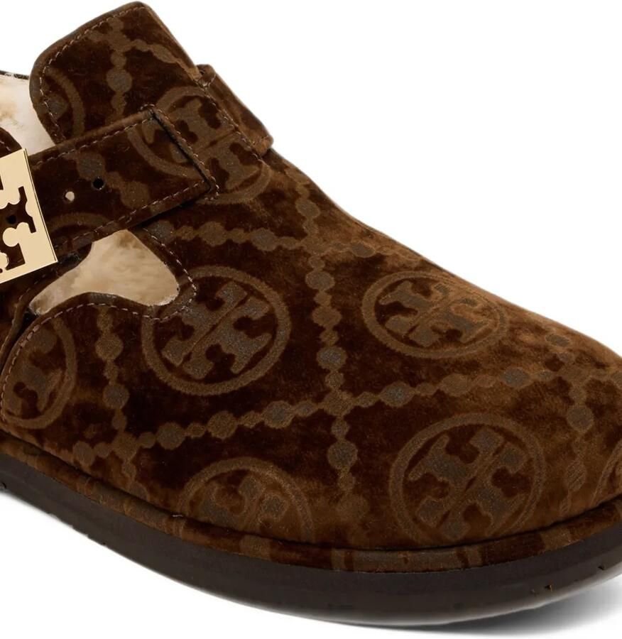 Tory Burch Mellow shearling mary jane shoes Bruin - Foto 2