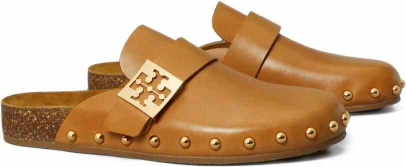 Tory Burch Mellow studded leather mules Bruin - Foto 4