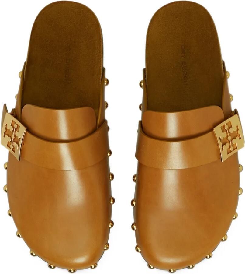 Tory Burch Mellow studded leather mules Bruin - Foto 2