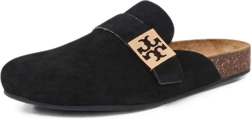 Tory Burch Mellow suede mules Zwart