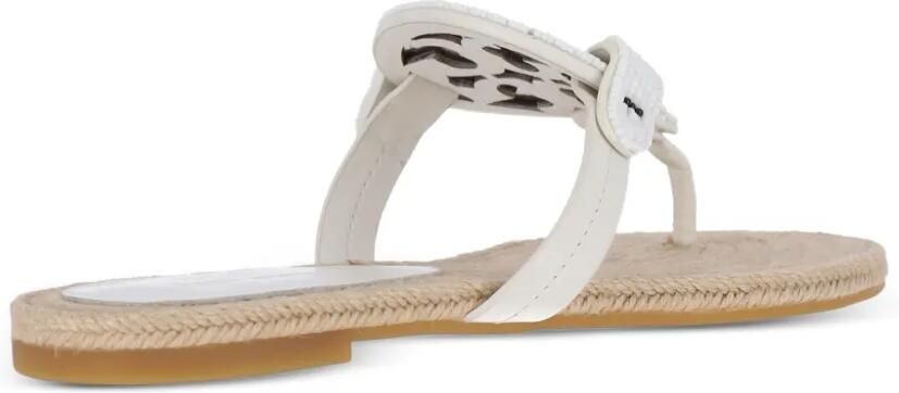 Tory Burch Miller espadrilles met kralen Wit - Foto 3