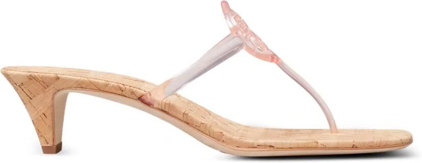 Tory Burch Miller jelly sandalen Bruin
