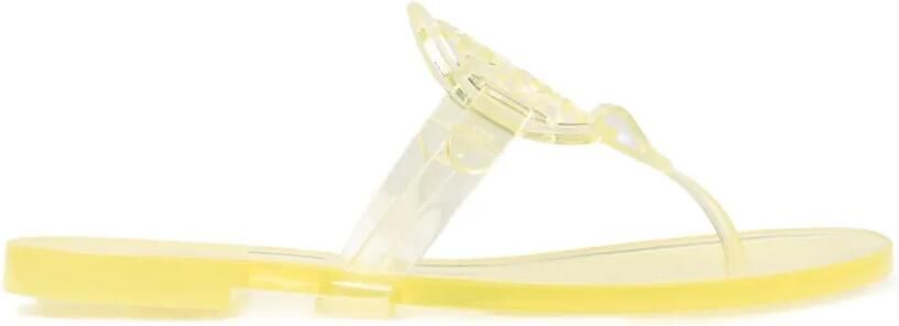 Tory Burch Miller Jelly teenslippers Geel