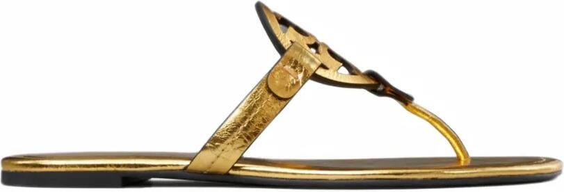 Tory Burch Miller sandals Goud