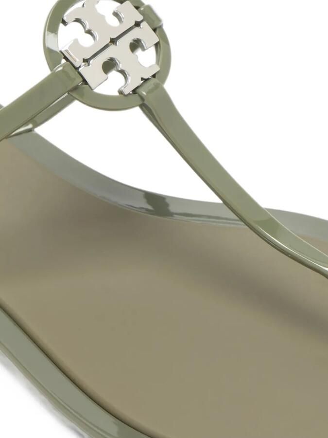 Tory Burch Miller teenslippers Groen - Foto 3