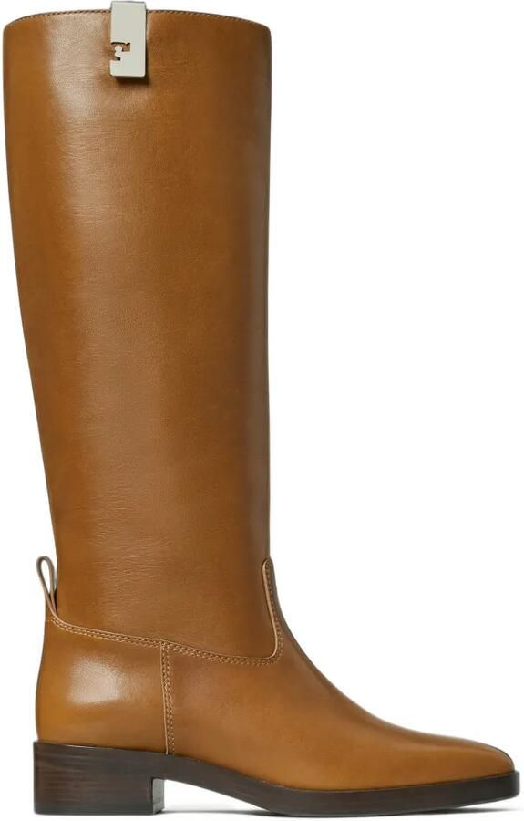 Tory Burch Money Clip leather boots Bruin