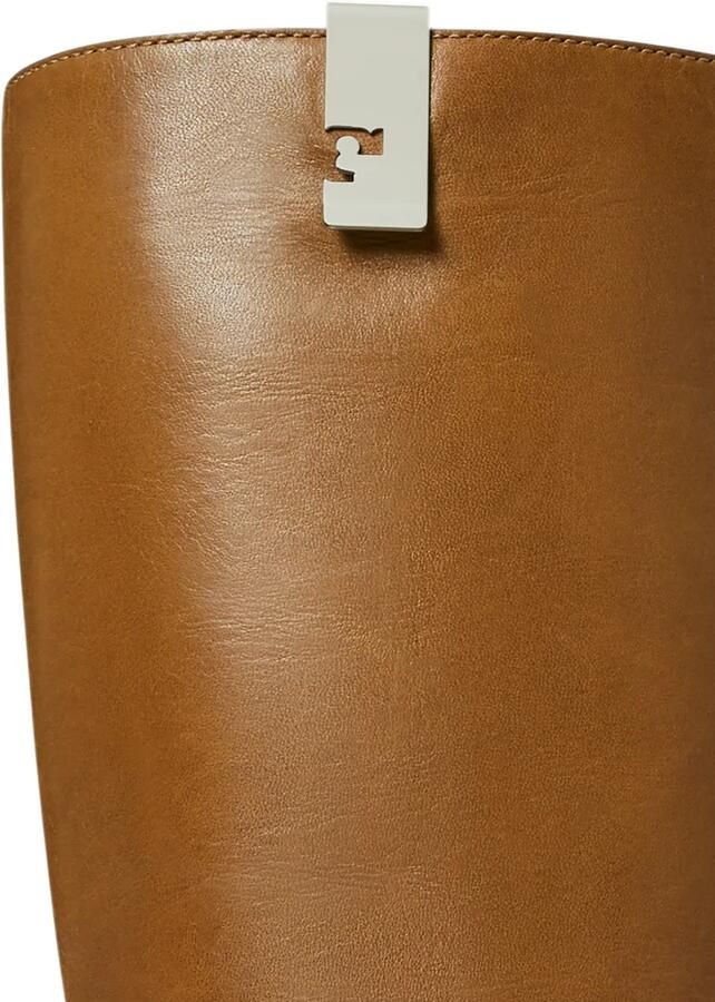 Tory Burch Money Clip leather boots Bruin - Foto 2