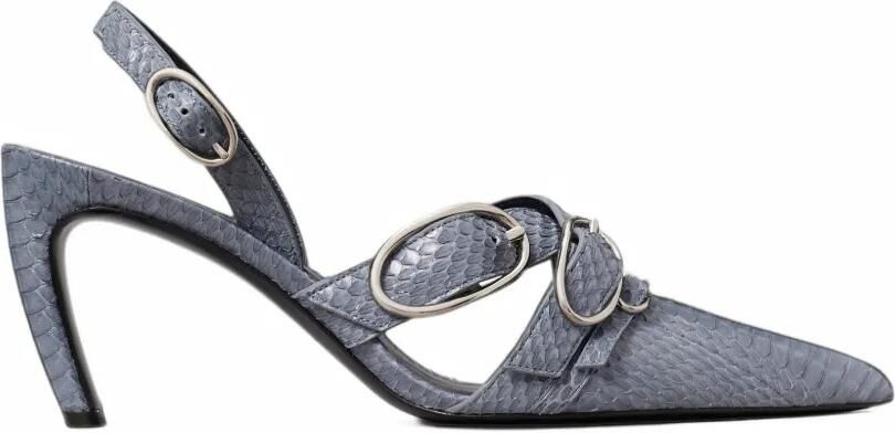Tory Burch multi buckle slingback Blauw
