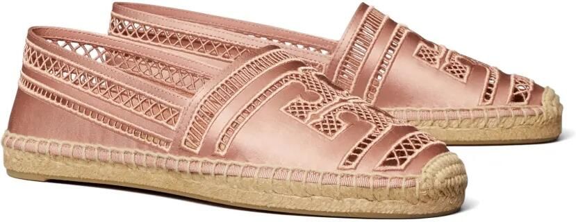 Tory Burch Open geweven espadrilles Roze - Foto 5