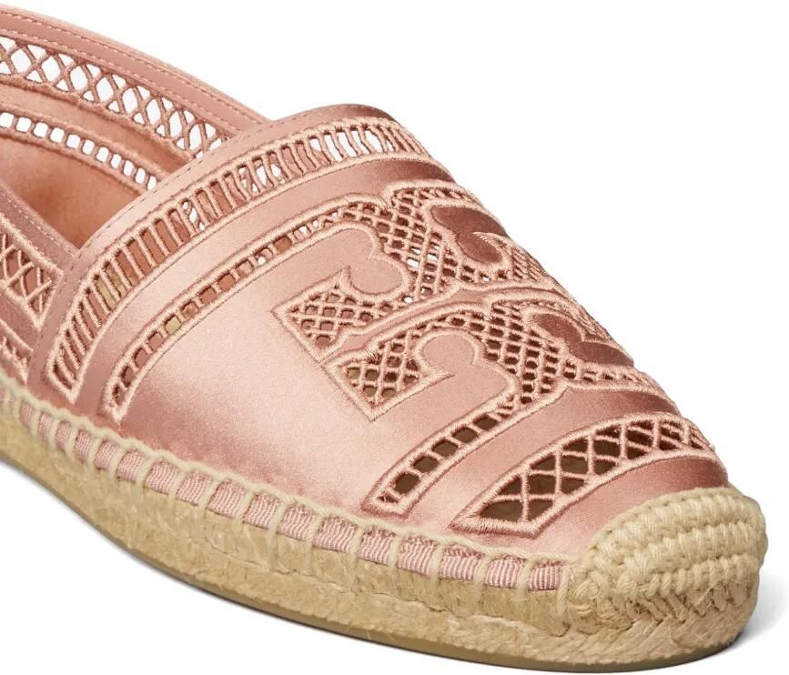 Tory Burch Open geweven espadrilles Roze - Foto 3