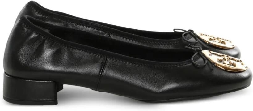 Tory Burch Reva ballerina's met hak Zwart