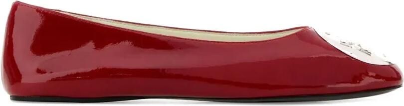 Tory Burch Reva ballerina's Rood