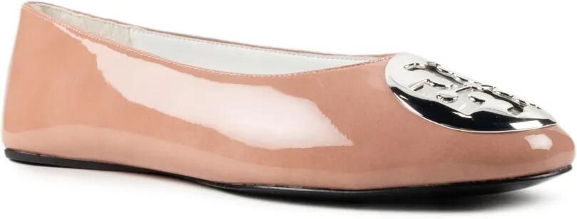 Tory Burch Reva ballerina's Roze - Foto 3