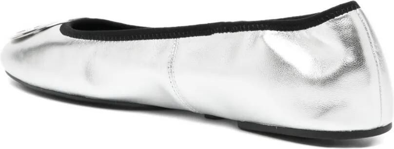Tory Burch Reva ballerina's Zilver - Foto 3