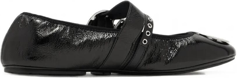 Tory Burch Reva Punk Travel ballerina's Zwart - Foto 3