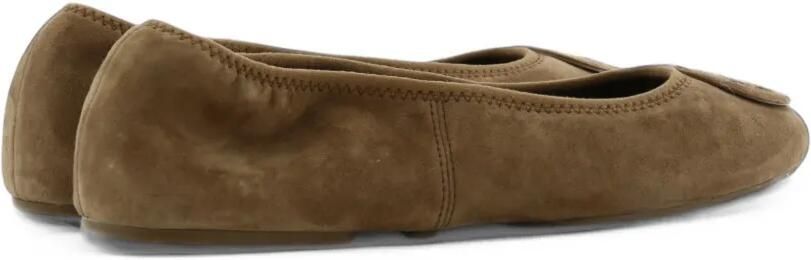 Tory Burch Reva travel ballet flats Bruin - Foto 3
