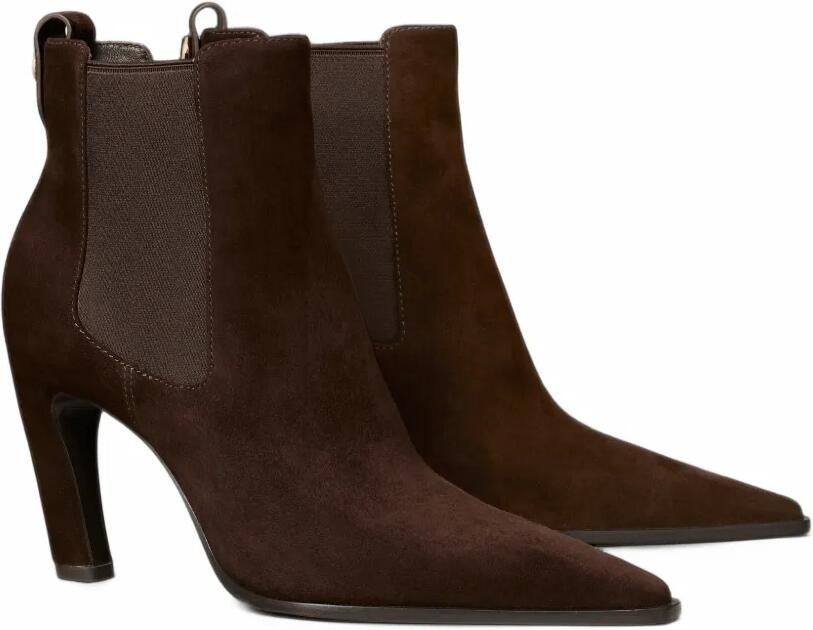 Tory Burch Romy Chelsea heel boots Bruin - Foto 5