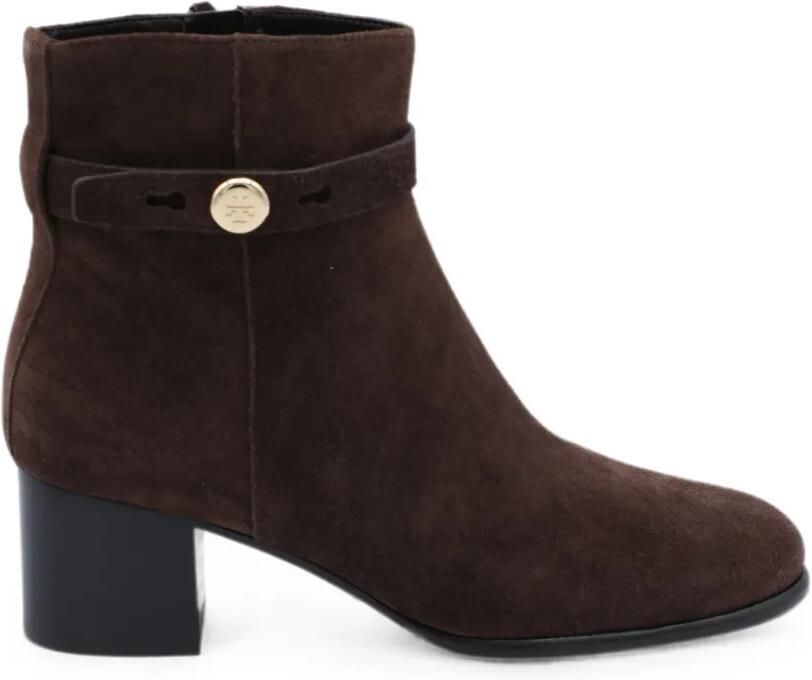 Tory Burch Romy enkellaarzen Bruin