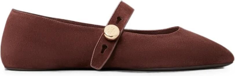 Tory Burch Romy Mary Jane ballerina's Bruin
